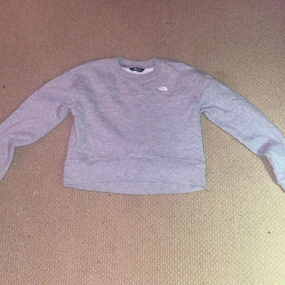 The North Face cropped long sleeve top.